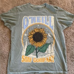 O’Neil Surf Company Sunflower Oversized Tee